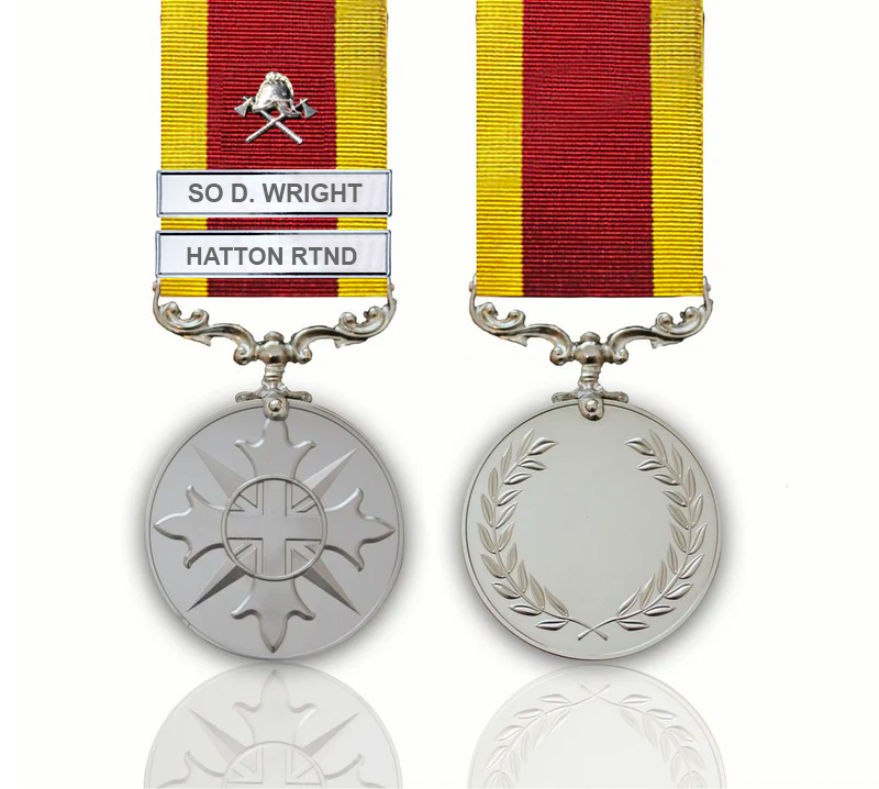 The Fire Service Medal of the British People