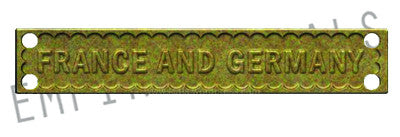 France & Germany Bar - MINIATURE