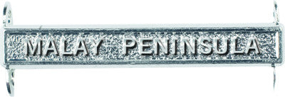 GSM Malay Peninsula Clasp