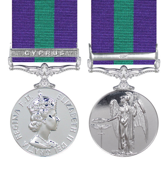 General Service Medal EIIR Cyprus