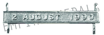 Gulf Medal 2nd August Bar