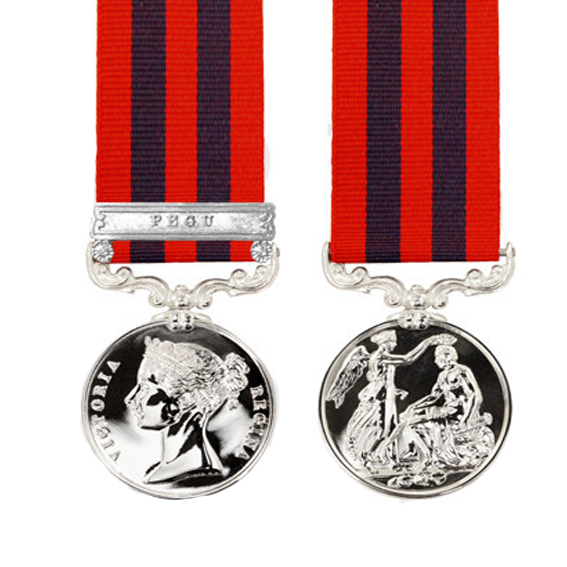 India General Service Medal Miniature