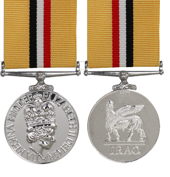 the iraq op telic full size medal