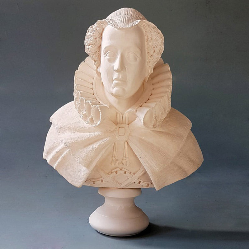 Mary Queen of Scots Life Size Bust