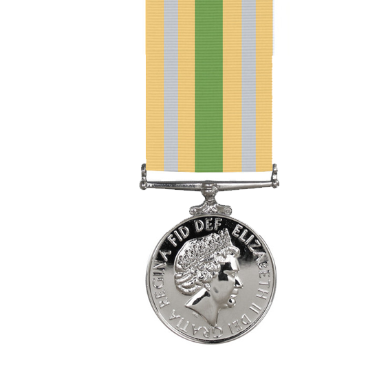 Miniature Civilian Service Medal Afghanistan