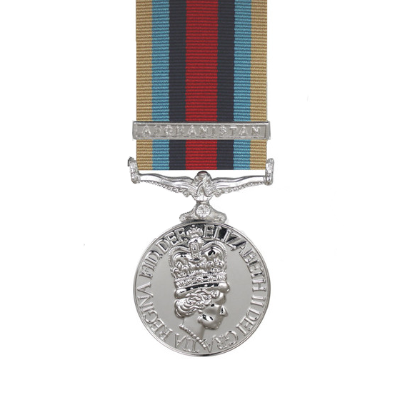 OSM Afghanistan Miniature Medal with Afghanistan Bar
