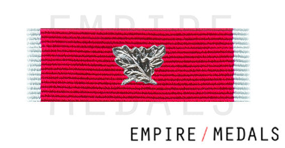 Obe Civilian Ribbon Brooch Bar with crossed leaves