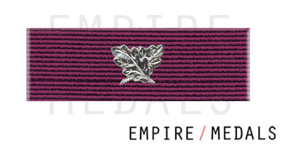 BEM Military first type Ribbon Brooch Bar with laurel leaf