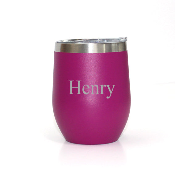 Personalised 350ml Thermal Mug - Berry