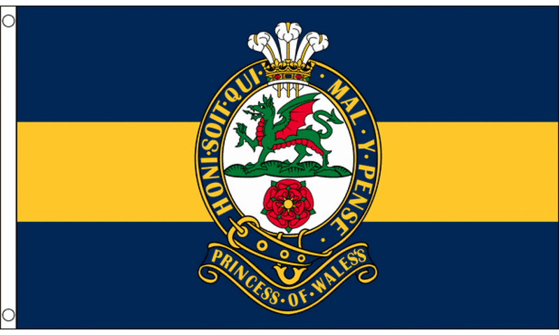 Princess of Wales's Royal Regiment Flag