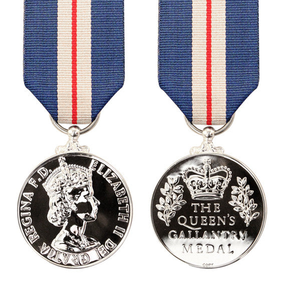 Queens Gallantry Medal EIIR