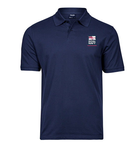 Royal Navy Blue Naval Academy Rugby Shirt Military Embroidered