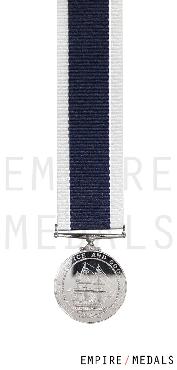 Royal Navy Long Service Miniature Medal GVI