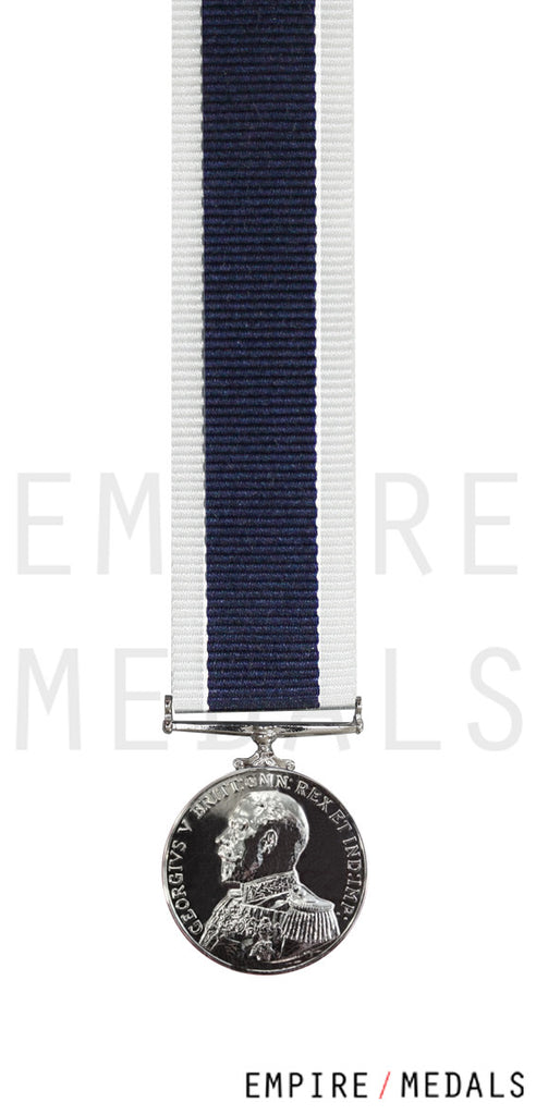 Royal Navy Long Service Miniature Medal GV Admirals Uniform Empire Medals Royal Navy Long Service Miniature Medal GV Admirals Uniform Empire Medals