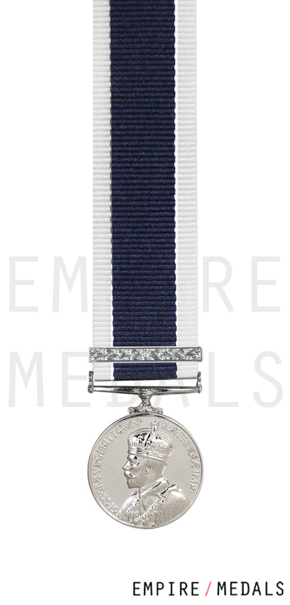 Royal Navy Long Service Miniature Medal GV