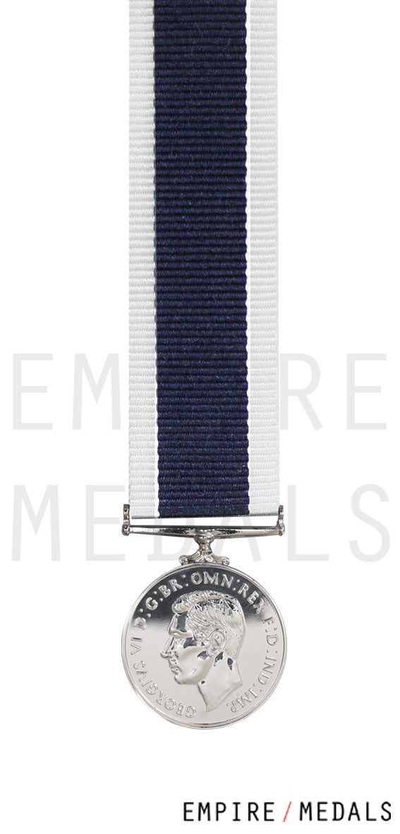 Royal Navy Long Service Miniature Medal GVI
