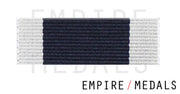 Royal Navy Long Service Medal Ribbon Brooch Bar with Rosette