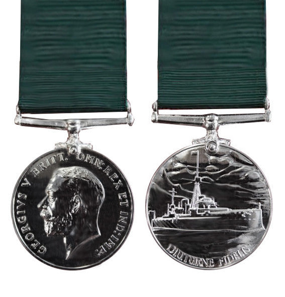 Royal Naval Reserve Long Service Medal GV