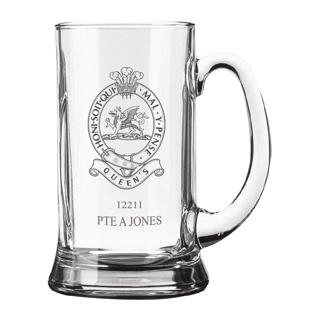 Glass Tankard Empire Medals