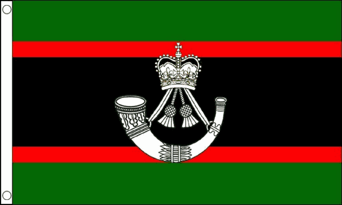 The Rifles Flag (3ft X 2 ft) — Empire Medals
