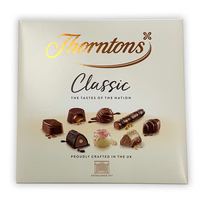 Thorntons Classic Chocolate Selection - Personalised Gift Wrap Option ...