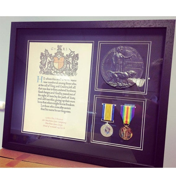 WW1 Medal Frame