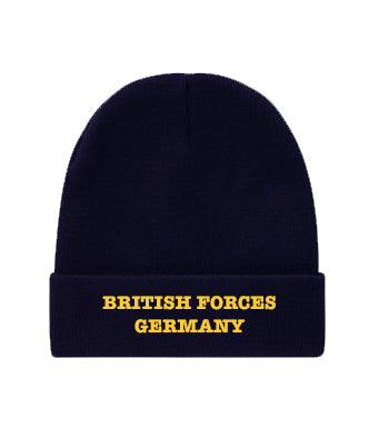 British Forces Germany Embroidered Beanie Hat
