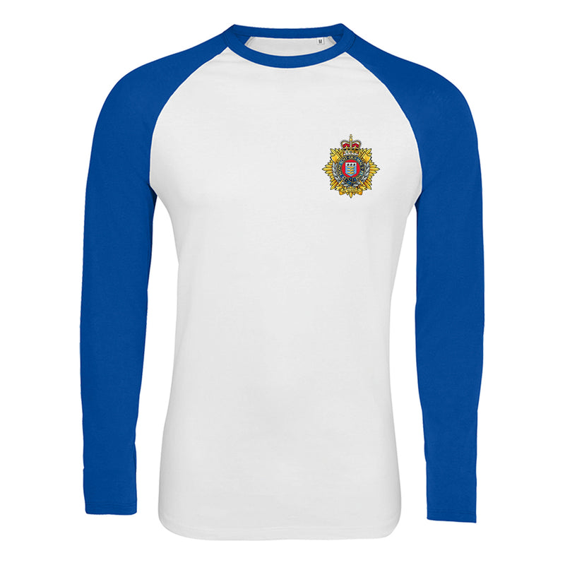 Long Sleeve Contrast Printed T Shirt