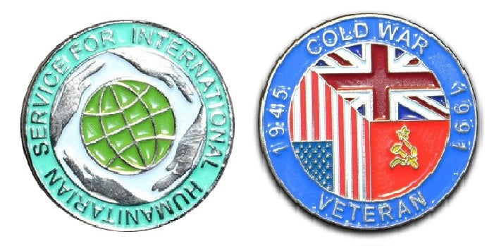 Cold War Veteran Lapel Badge