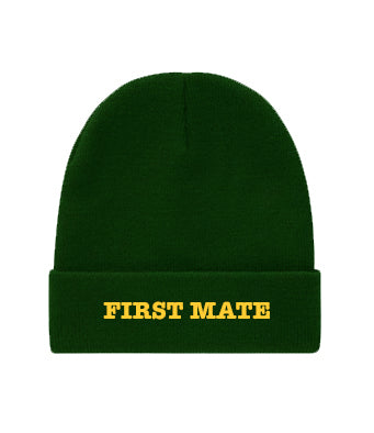 First Mate Embroidered Beanie Hat – Empire Medals