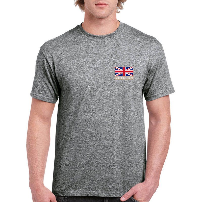 Heavyweight Embroidered Veterans T Shirt