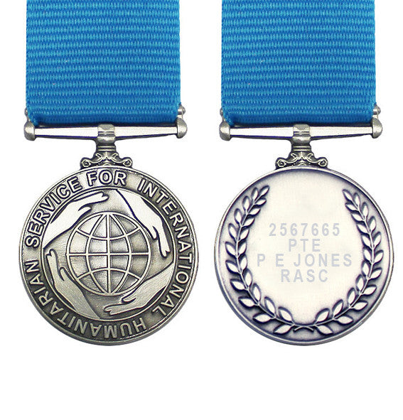 The Commemorative International Humanitarian Service Medal
