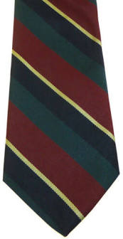King's Shropshire Light Infantry Polyester Tie