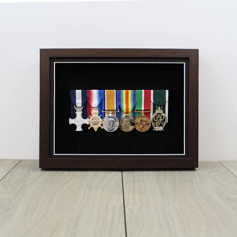 Freestanding Medal Display Case for 5+ Medals