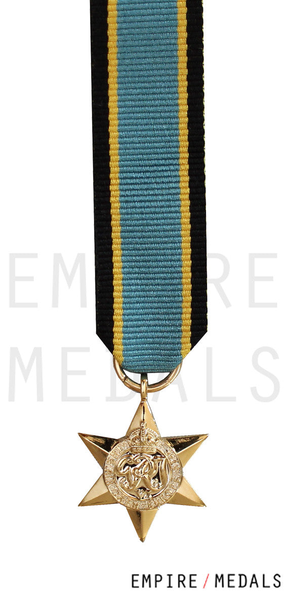 Air Crew Europe Star Miniature Medal