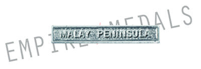 Miniature GSM Malay Peninsula Clasp