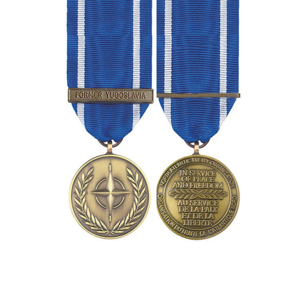 NATO Former Yugoslavia Miniature Medal