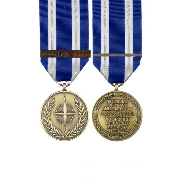 NATO ISAF Miniature Medal