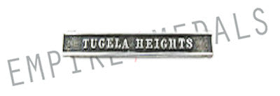 Miniature Tugela Heights Clasp