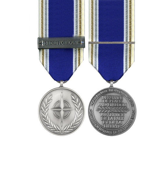 NATO Meritorious Miniature medal