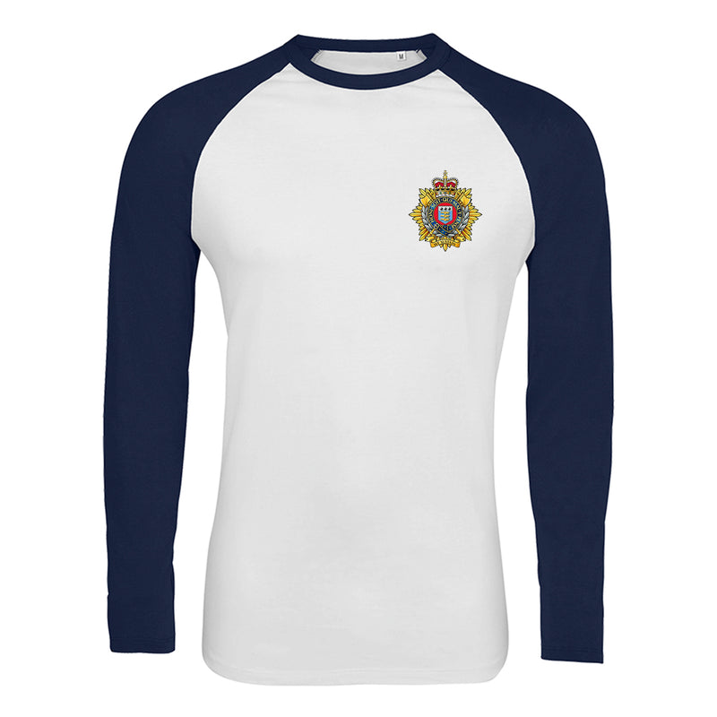 Long Sleeve Contrast Printed T Shirt