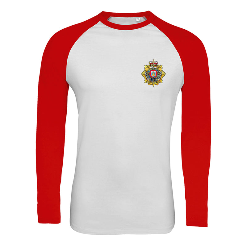 Long Sleeve Contrast Printed T Shirt