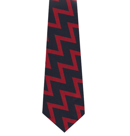 Royal Artillery Zig Zag Silk Tie