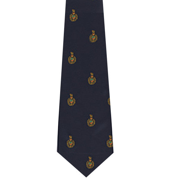 Royal Marines Crest Polyester Tie