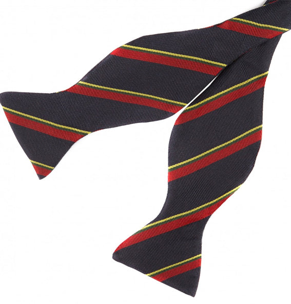 Military Silk Bow Tie (self tie)