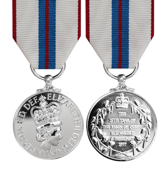 1977 Queen's Silver Jubilee Full Size Medal