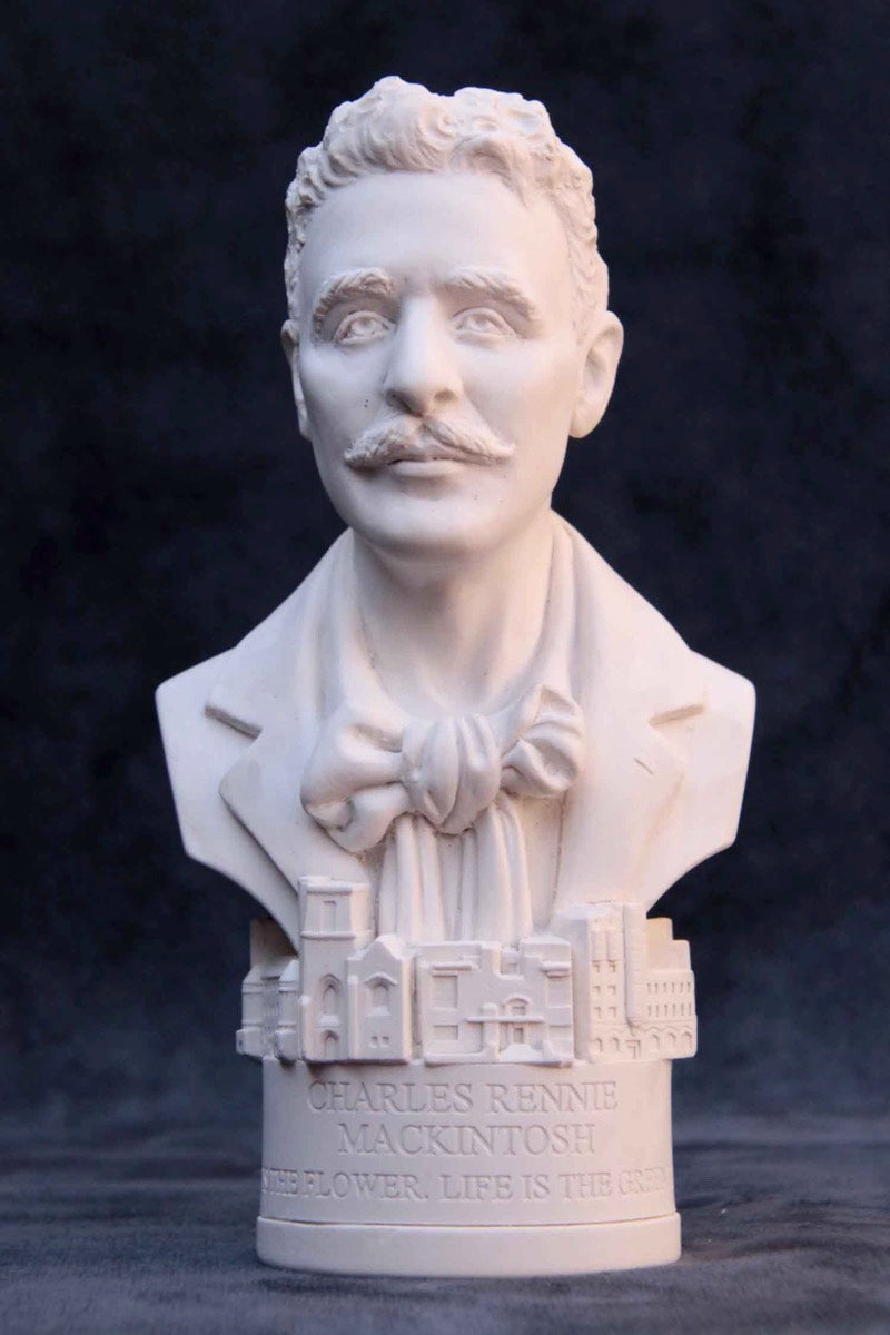 Bust of Charles Rennie Mackintosh
