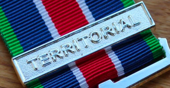 Territorial Service Clasp - Full Size — Empire Medals