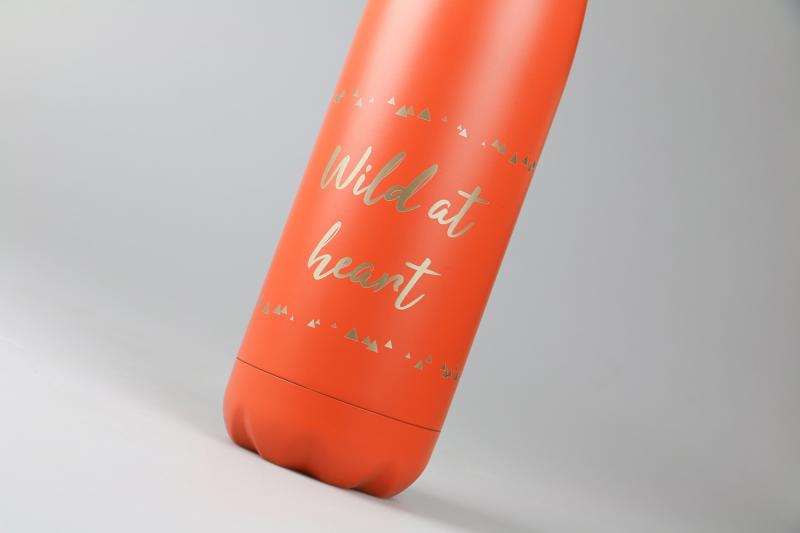 Personalised Water Bottle - Orange