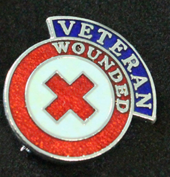 Wounded Veteran Sticker Wounded Veteran Badge – Empire Medals